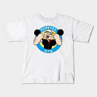 Popeyes Gym Kids T-Shirt